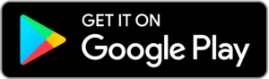 Google Play button with coloured arrow on left